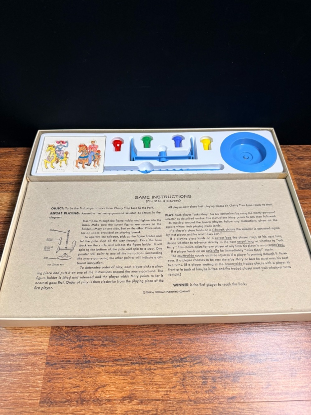 1964 WHITMAN PUBLISHING COMPANY Mary Poppins Game - Picture 6 of 13